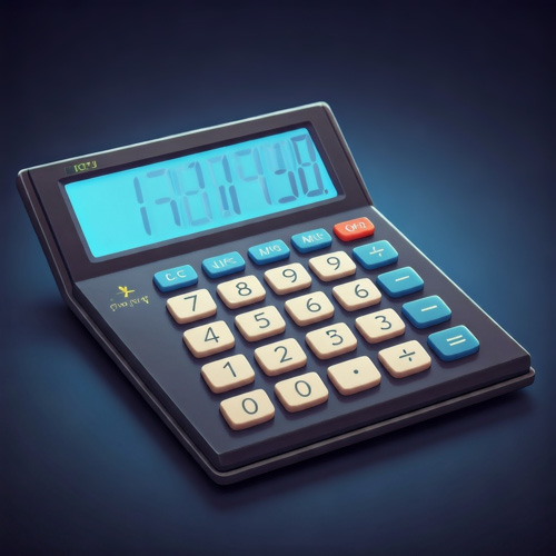 Display of various financial calculators